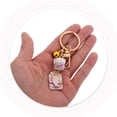 thumbnail image 5 of Toyvian Japanese Keychains Cat Key Ring Pendant Ceramic Alloy 1Set for Women Cultural Decoration, 5 of 8