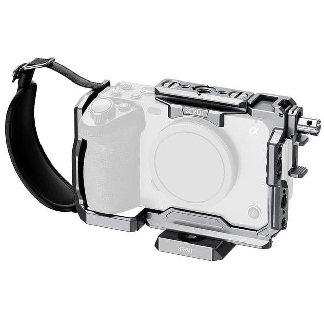 Funda de cámara Sirui para Sony FX 3 FX30 con accesorios, color gris