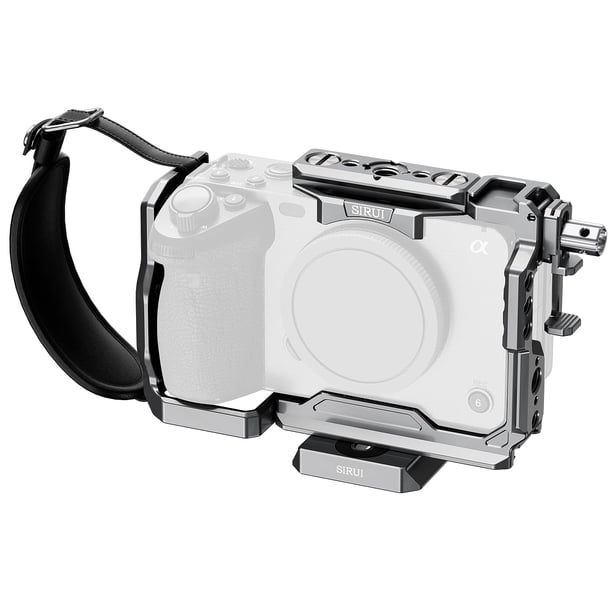 Funda de cámara Sirui para Sony FX 3 FX30 con accesorios, color gris
