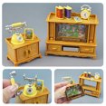 thumbnail image 4 of Forest Family Doll 1:12 Dollhouse Kitchen Accessories Mini Model Reindeer Animal Miniature Furniture Pretend Play For Girl Gifts, 4 of 5