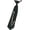 Gold, variant on Punk Double Heart Chain Necktie for Women Men Student Japanese Pre Tied Adjustable Black Ties for Uniform School Shirt