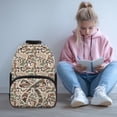 thumbnail image 2 of Binienty Duck Camo Bow School Backpack for Girls Middle School Large Capacity Heavy Duty Bookbag with Front Pockets Daypack Kids School Supplies, 2 of 8