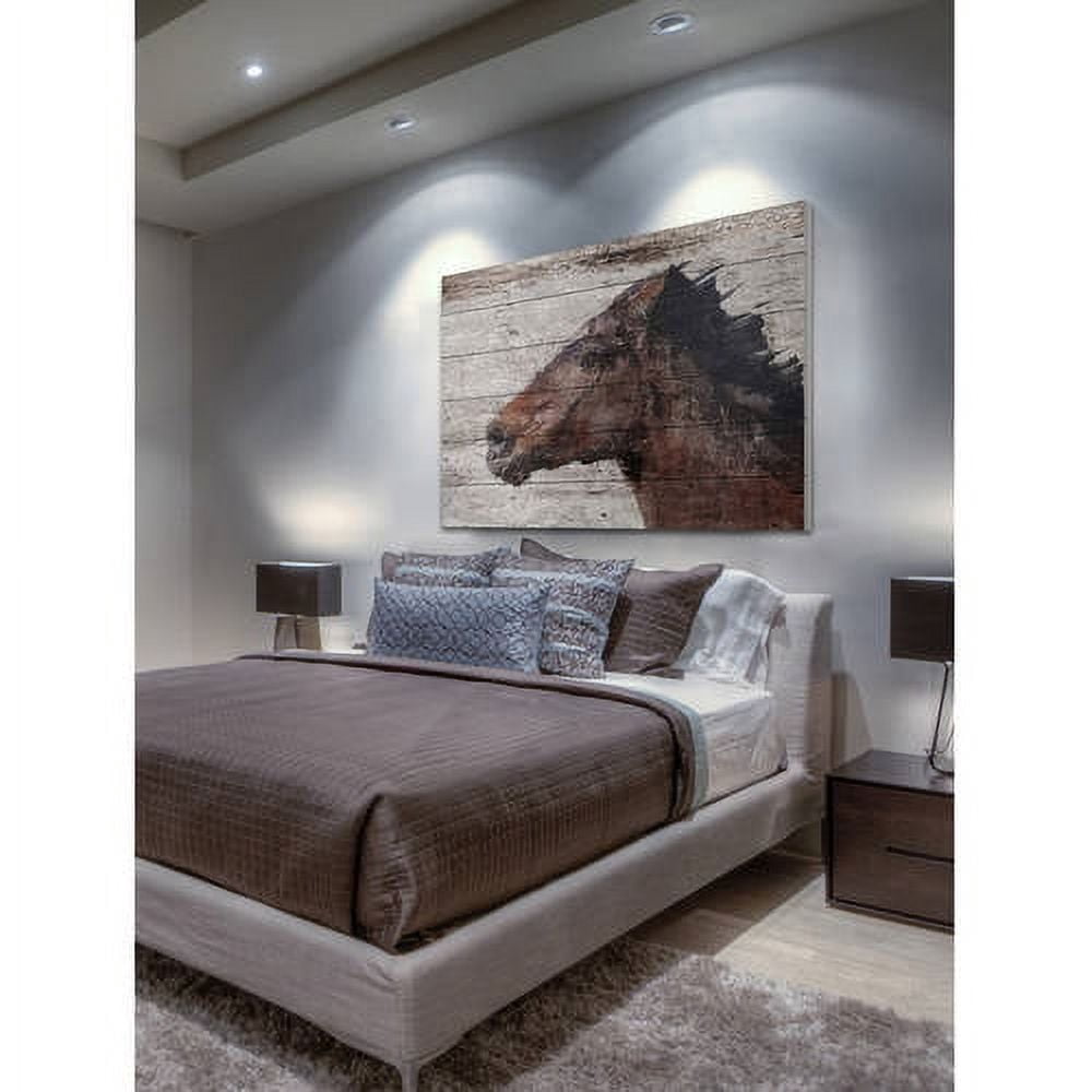 Marmont Hill "Running Wild II" by Irena Orlov Painting Print on White Wood