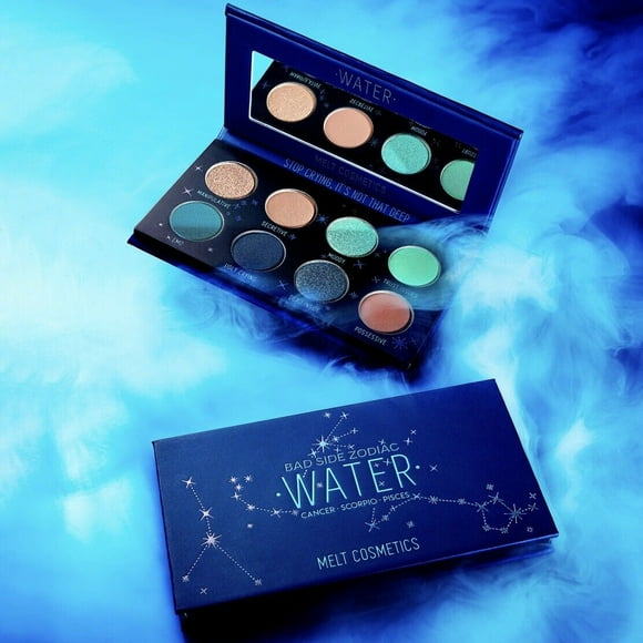 Melt Cosmetics Mini Bad Side Zodiac Eyeshadow Palette Water Cancer Scorpio Pisces