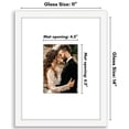 thumbnail image 5 of Americanflat 11x14 Picture Frame for Weddings Baby Showers and More - White, 5 of 7