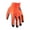 Fluorescent Orange, variant on Fox Airline Gloves (XL, Black)