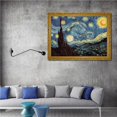thumbnail image 4 of QualitChoice 1000 Pieces Adult Starry Night Jigsaw Colorful Oil Painting Game Interesting Games, 4 of 6