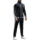 thumbnail image 1 of Chándal de terciopelo para hombre, conjunto de 2 piezas, sudaderas con cremallera, chaqueta, pantalones con bolsillos, 1 of 5