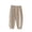 0-Khaki258, variant on Oiyii Infant Boys Lightweight Linen Plaid Pants Casual Baggy Pull On Breathable Pants