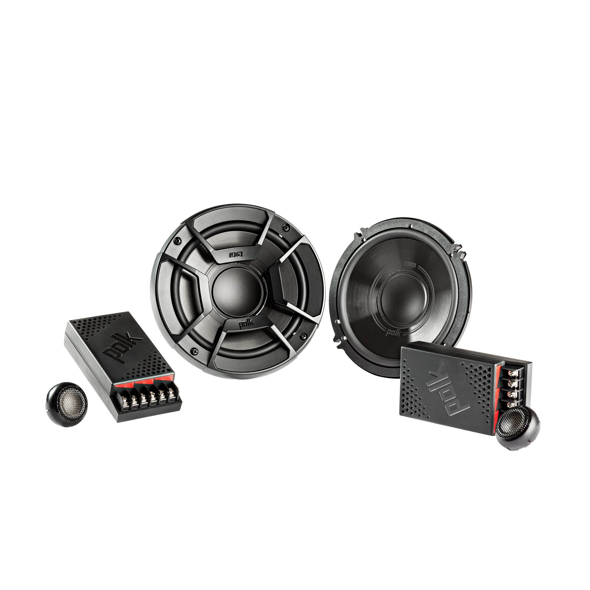 Polk Audio - A Pair Of DB6502 6.5" Components and A Pair Of DB572 5x7" Coax Speakers - Bundle Includes 2 Pair - image 2 of 7