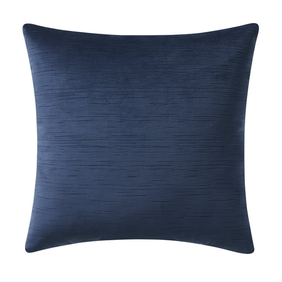 Mainstays 18" x 18" Blue Textured Velvet Polyester Decorative Pillow