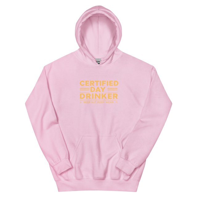 Chandail à Capuchon Unisexe Certified Day Drinker #3