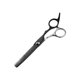 thumbnail image 3 of Kit de 2 Piezas de Tijeras para Cortar Cabello y Tijeras Desbastadoras Profesionales - Tijeras de Peluquería con Filo de Navaja para Texturizar, de Acero Inoxidable, 6 Pulgadas, Color Plata-Negro, 3 of 13