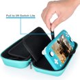 thumbnail image 3 of Valise de Protection de Voyage pour Switch Lite en Nylon EVA, Étui Rigide de Transport, Épaissie, Résistante aux Rayures, Double Compartiment, Antipoussière, Jaune, Juste un Sac, 3 of 6