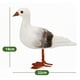 thumbnail image 3 of 4x Adornos De Pájaros De Simulación De Gaviota Artificial Decoración para hogar De Pájaro Falso Con Plumas shamjiam Pájaro de simulación realista, 3 of 8