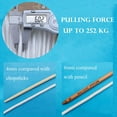 thumbnail image 3 of 30M\\/100Ft Clothes Washing Line Outdoor, 6mm Heavy-duty Cotton Rope Clotheslines String, Cord-nylon Cloth Braided Clothesline Rope for Indoor Hanging Drying Camping Travel & Home Use DIY Craft, 3 of 5