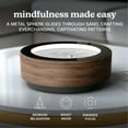 thumbnail image 5 of Homedics 10” Drift Sandscape, Premium Wood, Compact Size, Zen Garden, Meditation Accessories, Decorative Sandscape, Smart LED Lighting, Wi-Fi Enabled (Walnut), 5 of 6
