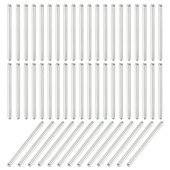 110Pcs Dowel Pin 2mm x 30mm Shelf Support Pin 304 Stainless Steel Shelf Pegs