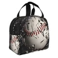 thumbnail image 2 of Balery Baseball Breaking Glass Bolsa de Almuerzo Aislada – Caja de Almuerzo con Papel de Aluminio Grueso, Mantiene la Comida Fresca por 4 Horas, 2 of 8