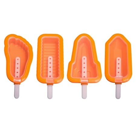 

Silicone Popsicles Molds Reusable Easy Release Cake Popsicles Mold for DIY Kitchen