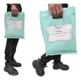 thumbnail image 3 of 100 Bolsa Boutique Polipapel Decorada Diseño 25x35cm Color Agua Rayas, 3 of 5