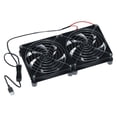 thumbnail image 1 of Office USB Powered Cooling Fan Living Room Bedroom Wind Headsink Replacement TV Box Computer Router Strong Wind External Fan Accessories 12cm Type 2, 1 of 9