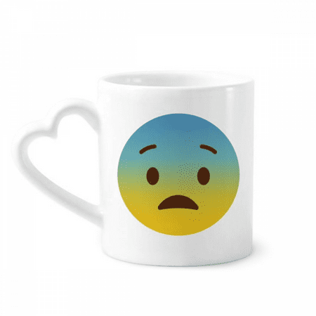 

Awkward Yellow Cute Online Happy Mug Coffee Cerac Drinkware Glass Heart Cup