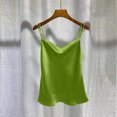 thumbnail image 4 of Cowsor Women V Neck Sleeveless Cami Tank Tops Spaghetti Strap Pullover Camisoles Lightweight Soft Stretchy Solid Color Basic Casual Layering Everyday Wear Tops for Women, 4 of 5
