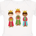 thumbnail image 4 of Inktastic Christmas Three Wisemen Boys or Girls Long Sleeve Baby Bodysuit, 4 of 5