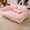 Pink, variant on Orthopedic Dog Bed for Large Dogs – Washable Pet Couch Sofa with Ergonomic Head Support, Waterproof Liner, Non-Skid Bottom