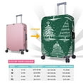 thumbnail image 6 of Kll Christmas Trees Luggage Cover Suitcase Cover Suitcase Protector (Luggage not included)-Small, 6 of 8