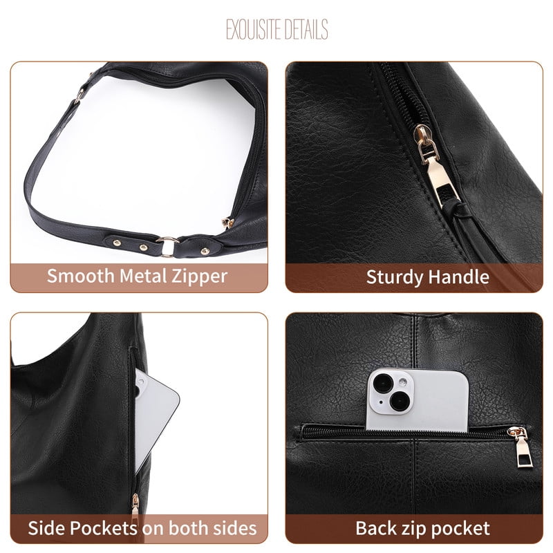 FALAN MULE Women's Handbags Vintage PU Leather Shoulder Bags Women Ladies Bags Totes