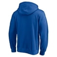 thumbnail image 3 of Men's Fanatics Blue Dallas Mavericks Post Up Hometown Collection Fitted Pullover Hoodie, 3 of 3