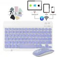 thumbnail image 3 of Universal Wireless Bluetooth Mouse BT English Keyboard For iPad 10th Air 2 Generation Phone Tablet Portable For Xiaomi Android, 3 of 9