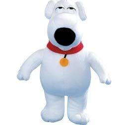 Family Guy Brian Griffin Dog Plush Doll Toy 7 Inch - Walmart.com - Walmart.com