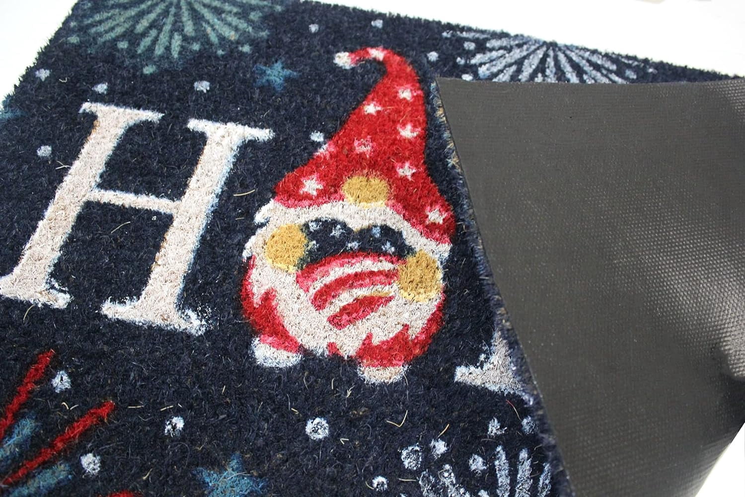 Kashi Home Holiday Door Mat Coir Mat 18x28 Non-Slip Printed Doormat, Durable Outdoor Rug, Welcome Mat, Welcome Spring Theme - Home Gnome