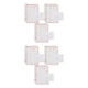 thumbnail image 4 of Methold Papel de papelería para escribir sobres, papeles de carta exquisitos, etiqueta sellada transparente, sobres de flores/animales para Tipo 4 2piezas, 4 of 6