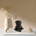 thumbnail image 3 of witspace Meditating French Bull Dog Statue, Outdoor Dog Garden Statue Realistic Resin Animal Dog Sculpture Yoga Dog Ornament Buddha Puppy Lawn Ornament, 3 of 7
