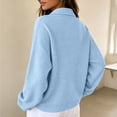 thumbnail image 4 of Guluxicc Women's Waffle Shirts Button Down Collared Long Sleeve Business Casual Shirts for Office Everyday Fall Winter, 4 of 5