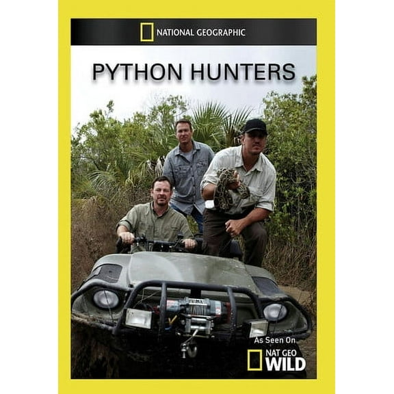 Python Hunters Season 1 (DVD), National Geographic, Documentary