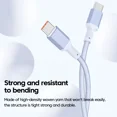 thumbnail image 5 of Cable USB C corto de 0,2 m a 1 m, 6 A, USB C a tipo C, cable de carga rápida, cable de datos para banco de energía, para iPhone 15, 16, Samsung, Huawei y Xiaomi, 5 of 5