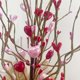thumbnail image 5 of Estacas de madera Love Berry, estacas artificiales Love Berry, decoración para mesa de comedor interior de boda, centro de mesa rústico para fiesta de jardín, bayas artificiales de alta, 5 of 8