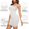 thumbnail image 5 of Anyfit Wear Full Slip Shapewear for Women Under Dresses Adjustable Spaghetti Strap Smooth Tummy Control Camisole Slip Dresses Body Shaper, 5 of 7