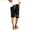 Black, variant on Children Kids Girls Casual Letter Printed Elastic Waist Casual Pants Breeches With Pocket Girls Pants Size Pink 9-10 Years