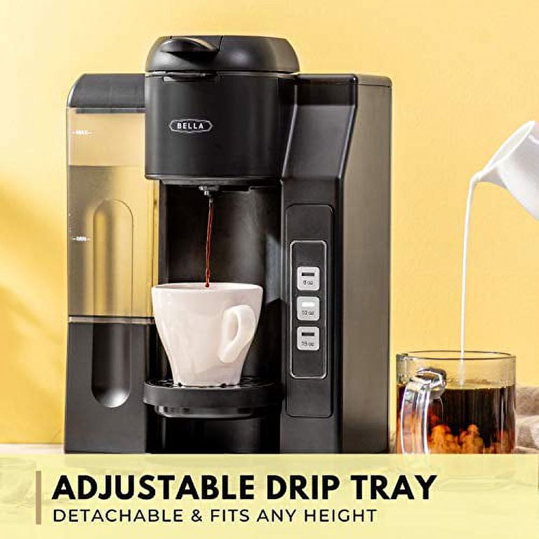 Single Serve Coffee Maker Dual Brew K Cup Capsule Ground Coffee