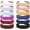 Set B, variant on 12 Pack Satin Headbands for Women Wide 1.2 inch Non-Slip Fashion Multi-colored Headbands Halloween DIY Plain Solid Hair Bands Hair Accessories for Women and Girls