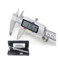 thumbnail image 2 of Stainless Steel Electronic Digital Vernier Caliper 6Inch 0-150mm Metal Micrometer Measuring Tool Digital Ruler, 2 of 7