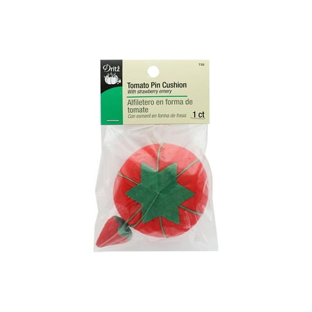 UPC: 0072879110968 | Dritz Tomato Pin Cusion W/Strawberry Emery-2.5