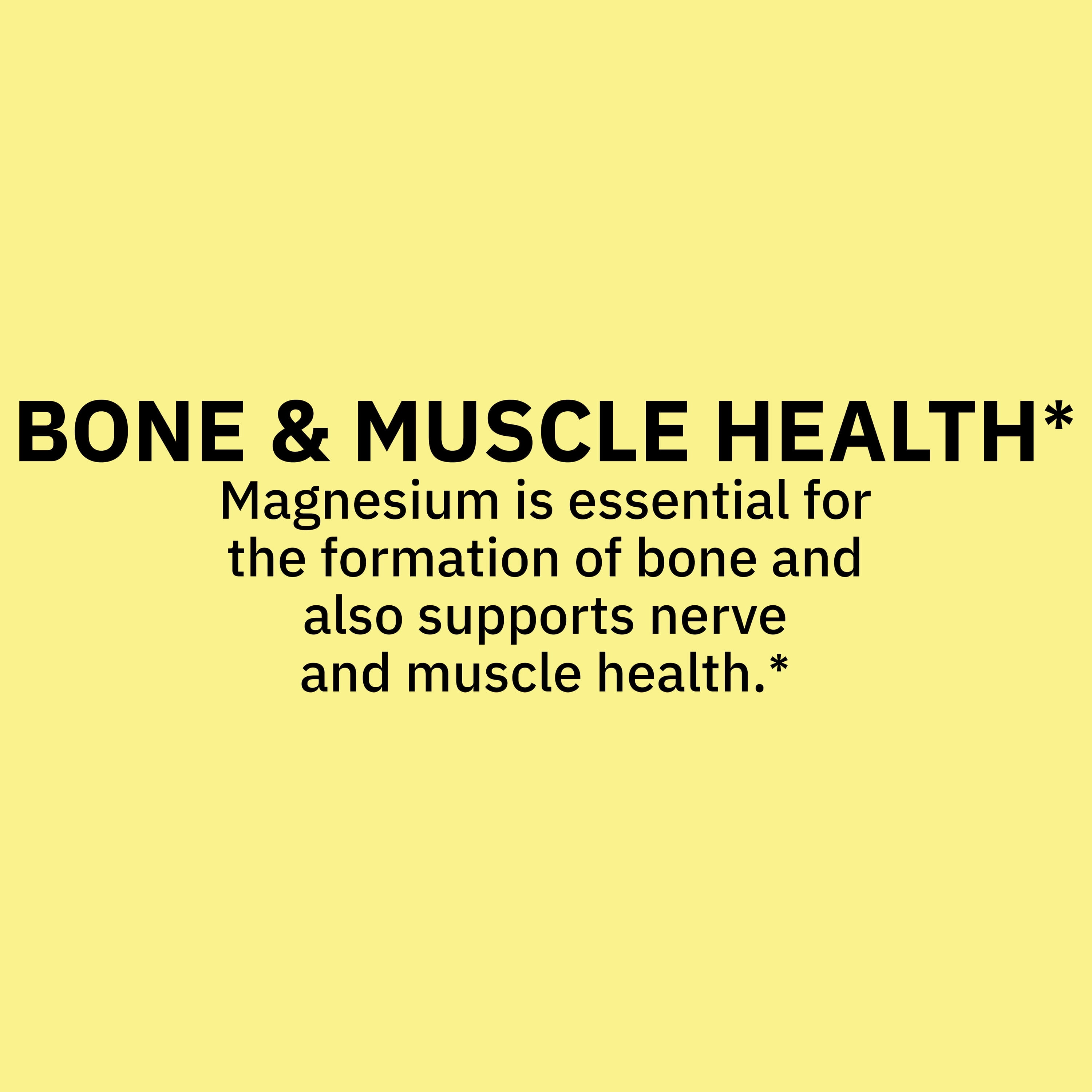 (3 pack) Spring Valley Magnesium Gummies for Bone & Muscle Health Support, 165mg, Orange Flavor, 60 Count