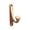 Gold2, variant on Coat Hook,Metal Clothes Hook,Robe Hook Wall Mounted,Bathroom Towel Hook and Kitchen Hallway Hook,Modern Wall Hook Holder for Bathroom Kitchen Garage Hotel,1PC,1.85x3.38 inch(Silver)